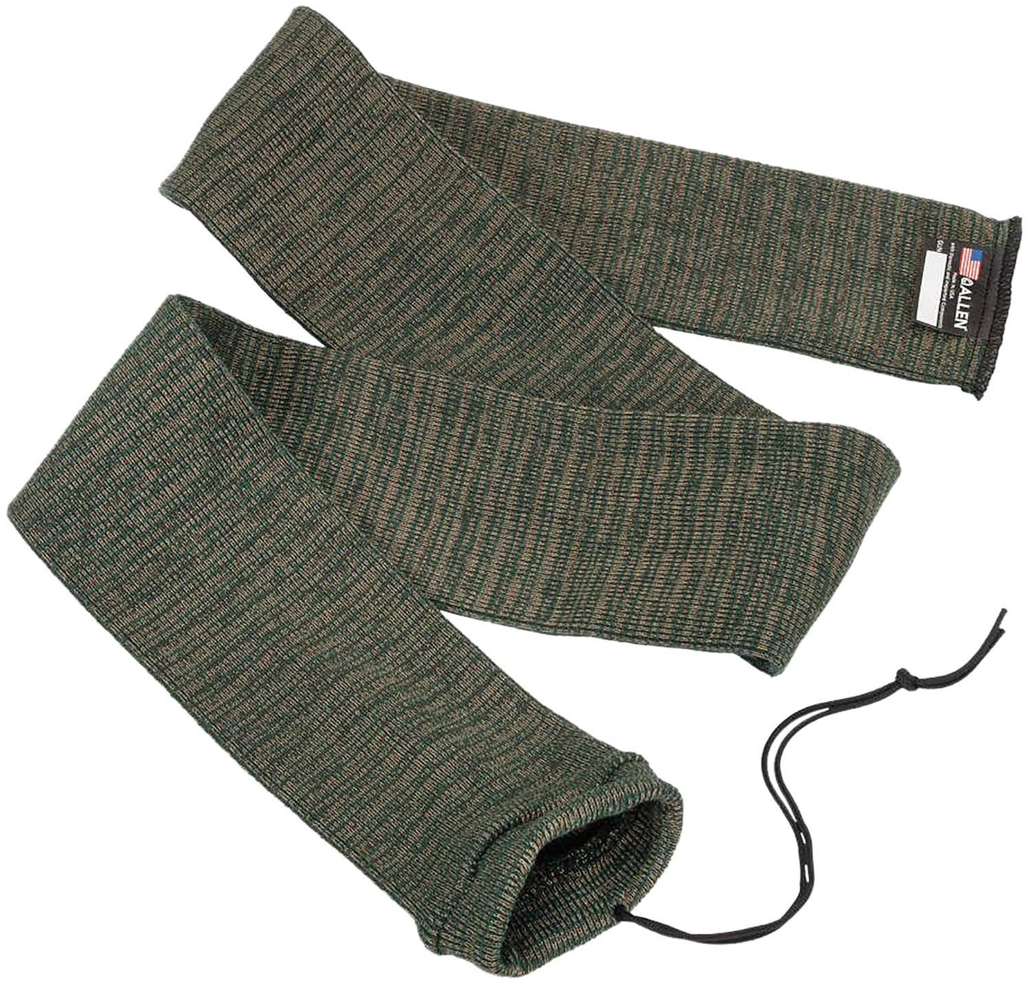 Allen 133 Gun Sock 52" Rifle/Shotgun Heather Green Silicone-Treated Knit