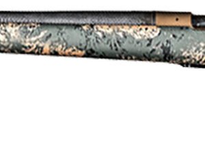 Christensen Arms 8010621400 Ridgeline FFT 300 PRC 3+1 22" Carbon Fiber/Threaded Barrel, Burnt Bronze Cerakote, Green with Black/Tan Accents Stock, Left Hand