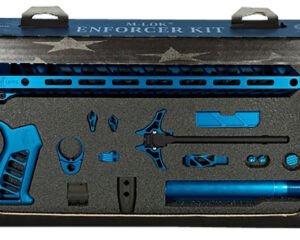Timber Creek Outdoors TCOEKB Enforcer Complete Build Kit Blue Anodized for AR-15