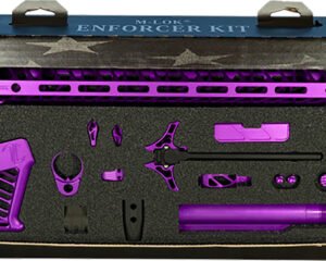 Timber Creek Outdoors TCOEKPPA Enforcer Complete Build Kit Purple Anodized for AR-15