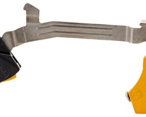 Timney Triggers ALPHAGLOCK34GOLD Alpha Competition 9mm Luger/40 S&W Gold Straight Trigger Compatible w/Most Glock Gen3-4