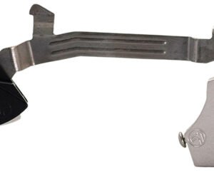 Timney Triggers ALPHAGLOCK34LRGSILVR Alpha Competition 45 ACP/10mm Auto, Silver Straight Trigger, Compatible w/Glock Gen3-4