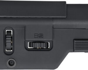 B5 Systems  Precision  Black Synthetic Adjustable with Cheek Riser Fits AR-Platform