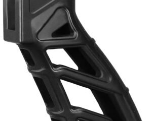 ADAPTIVE TACTICAL AT01900 Lightweight Tactical Grip (LTG)  Skeletonized Black Polymer, 25 Degree Grip Angle, Fits AR Platform