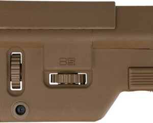 B5 Systems CPS1306 Precision  Coyote Brown Synthetic Adjustable with Cheek Riser Fits AR-Platform