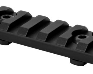 Warne 6203M M-LOK 7-Slot Black Anodized Aluminum