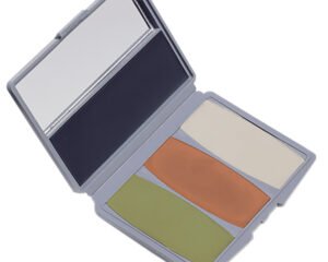 Hunters Specialties HS00264 Camo-Compac 4 Woodland Makeup Kit Mud Brown/Flat Black/Leaf Green/Sand