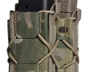High Speed Gear 24DD00MC TACO Gen 2 Double Decker Multi-Cam Nylon Laminate MOLLE Mount Pistol/Rifle