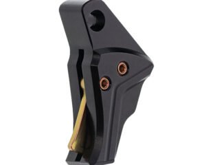 Tyrant CNC TDGTRIG5BLACKGOLD I.T.T.S Trigger/Shoe Black Glock Gen5