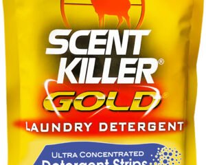 Wildlife Research 1285 Scent Killer Gold Laundry Detergent Strips Odor Eliminator Odorless Scent 60 Pack