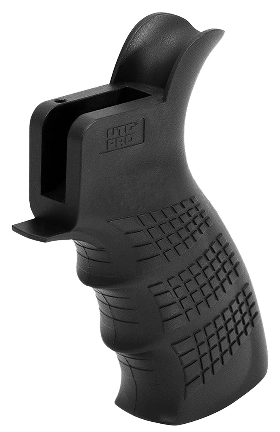 Leapers RBUPG01B Pistol Grip Black Polymer Fits AR-15