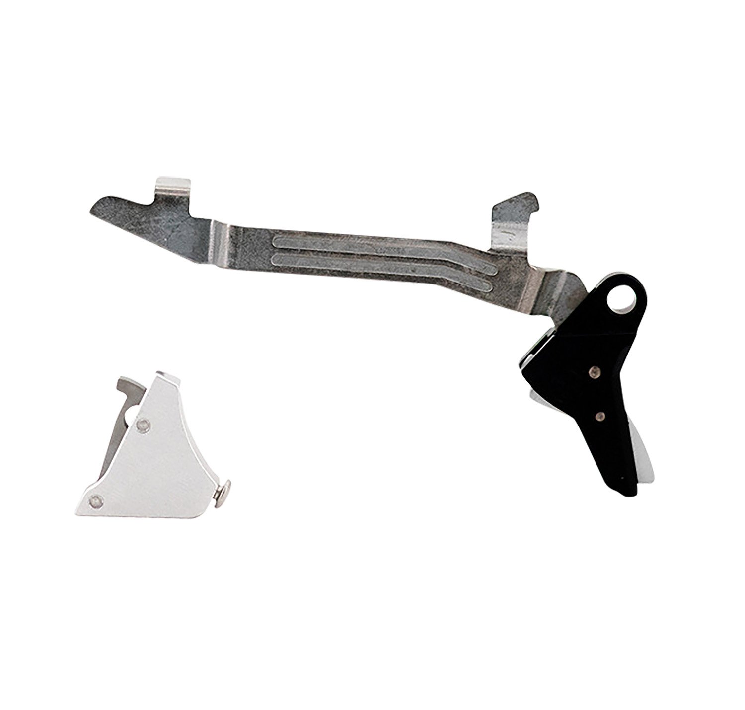 Timney Triggers ALPHAGLOCK5LARGESILVER Alpha Competition 10mm/45 ACP Silver Fits Glock 20/20MOS/21/21MOS/29/30 Gen 5 Large Frame