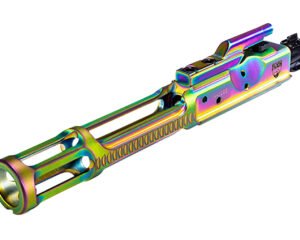 Faxon Firearms FF556BCGCNITRIDELWNCR Gunner 5.56 NATO Nitride Full Auto Chameleon