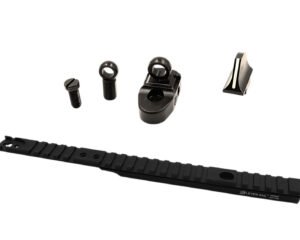 XS Sights HN10015 Henry Optic Mounts & Ghost Ring Sight Sets  Black Anodized Aluminum/Steel Fits Henry 45-70 Lever Action