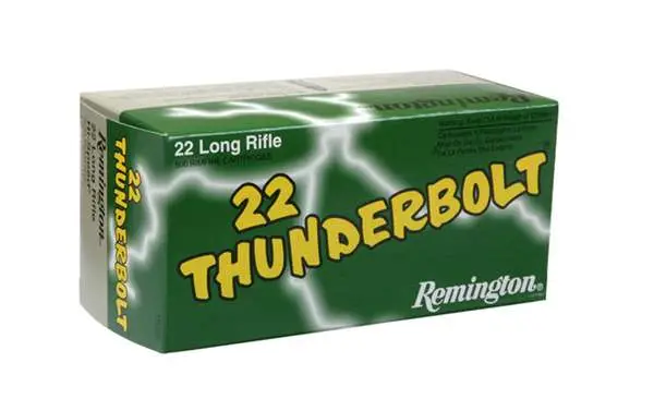 REMINGTON THUNDERBOLT® 22 LR, HV 40GR RN 50 RD/BX 100 BX/CS