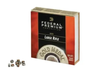 FEDERAL LARGE MAG RIFLE PRIMER 100 RD/BX 10BX/BRICK 5 BRICKS/CS