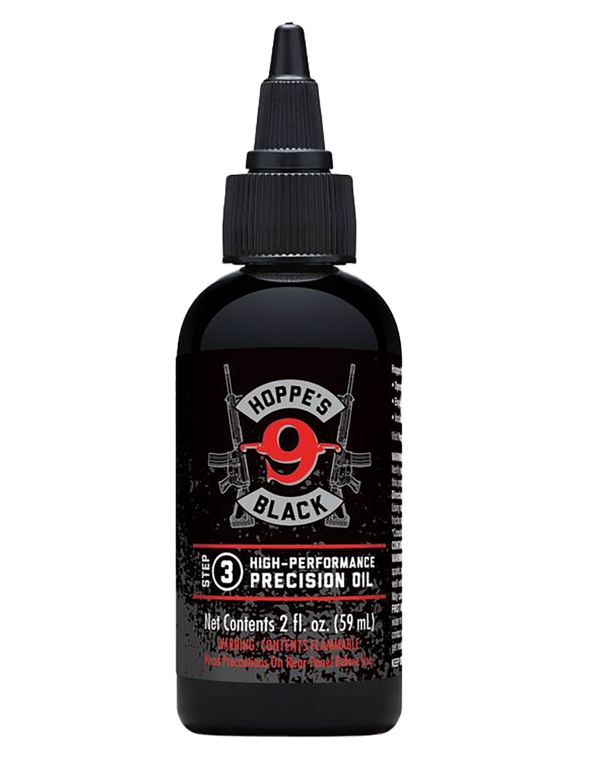 Hoppe's HBL2 Black Precision Oil Protects Against Rust & Lubricates 2 oz. Squeeze Bottle