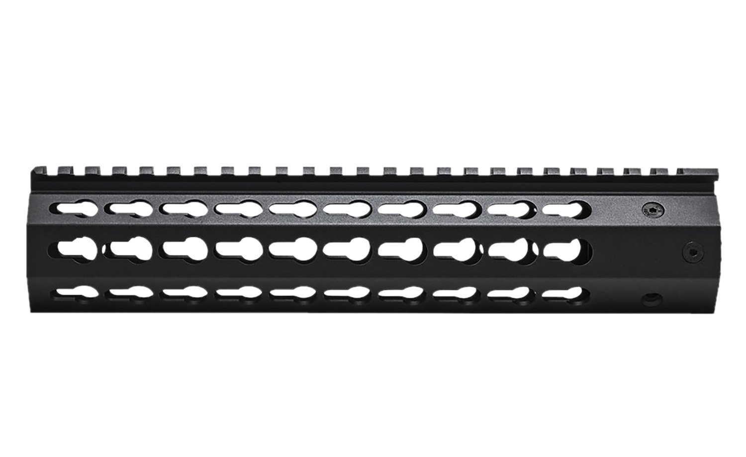 NcStar VMARFFKMC Keymod Handguard Free-Floating Aluminum Black Anodized 10" for AR-15, M4