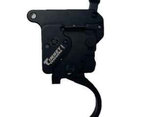Timney Triggers 521 Featherweight Deluxe  Curved Trigger with 3 lbs Draw Weight for Rem Model 7