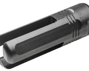 SureFire 3PELIMINATOR7625824 3P Eliminator Flash Hider Black Nitride Stainless Steel with 5/8"-24 tpi Threads & 2.80" OAL for 7.62x51mm NATO AR-10