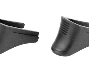 Pearce Grip PGLCP Grip Extension made of Polymer with Black Finish & 1/2" Gripping Surface for 380 ACP Ruger LCP & LCP II 2 Per Pack