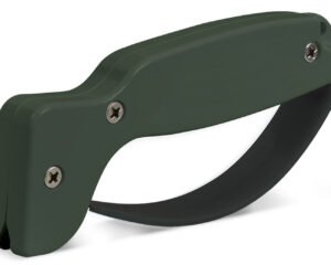 AccuSharp 008C Sharpener  Hand Held Hard Diamond Sharpener Ergonomic Olive Drab Handle