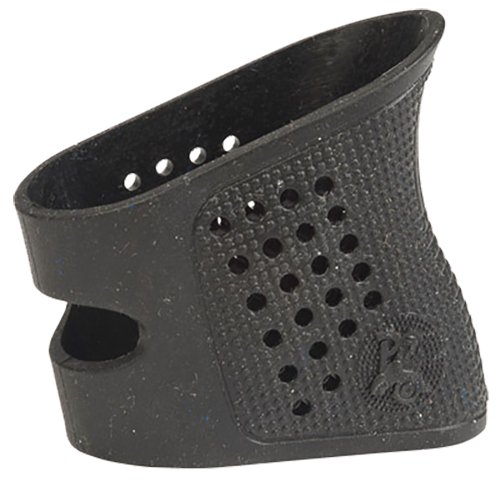Pachmayr 05175 Tactical Grip Glove Compatible w/Glock Sub-compact, Soft with Finger Grooves, Black Rubber