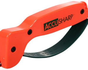 AccuSharp 014C Sharpener  Hand Held Tungsten Carbide Sharpener Orange