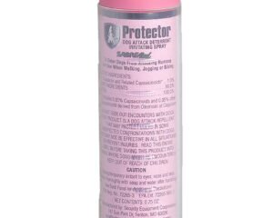 Sabre SRPNBCPKR02 Dog Spray  Capsaicin Range 12 ft 0.75 oz Pink Includes Key Ring