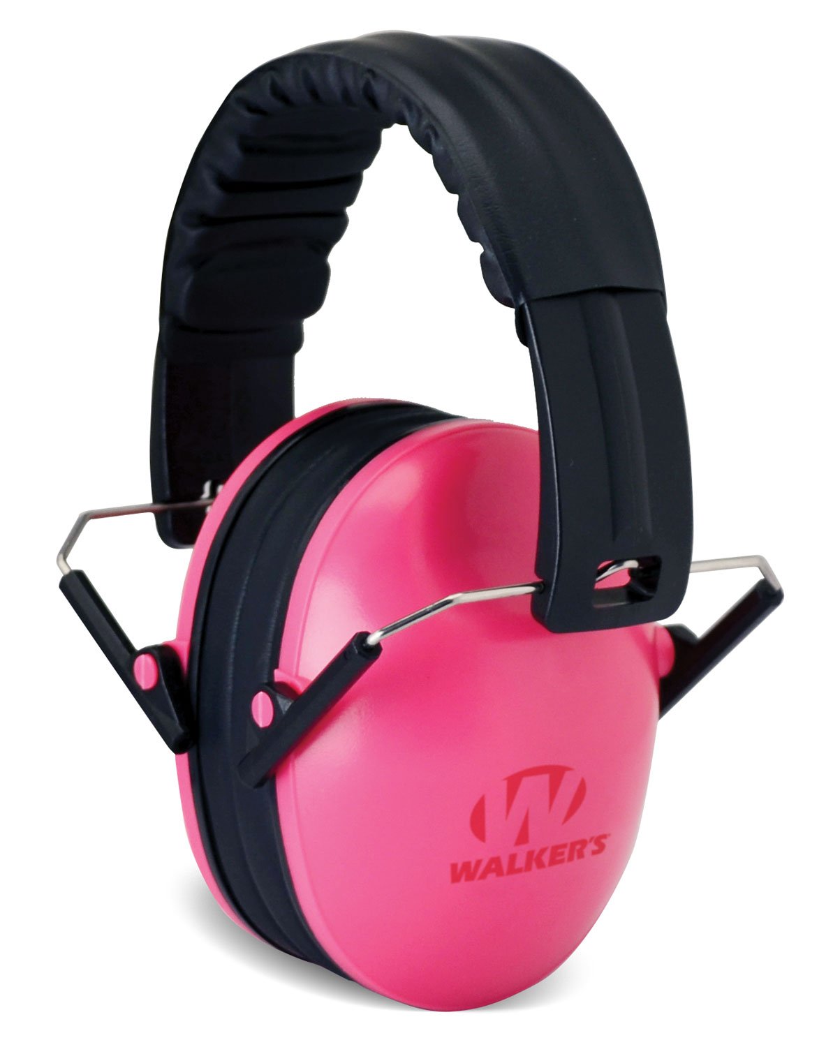 Walker's GWPFKDMPK Youth Passive Muff 23 dB Over the Head Pink/Black Polymer