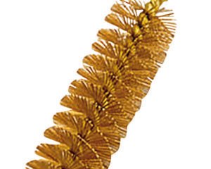 Traditions A1278 Cleaning Brush .50-.54 Cal Muzzleloader Firearm 10/32 Thread Brass Bronze Bristles