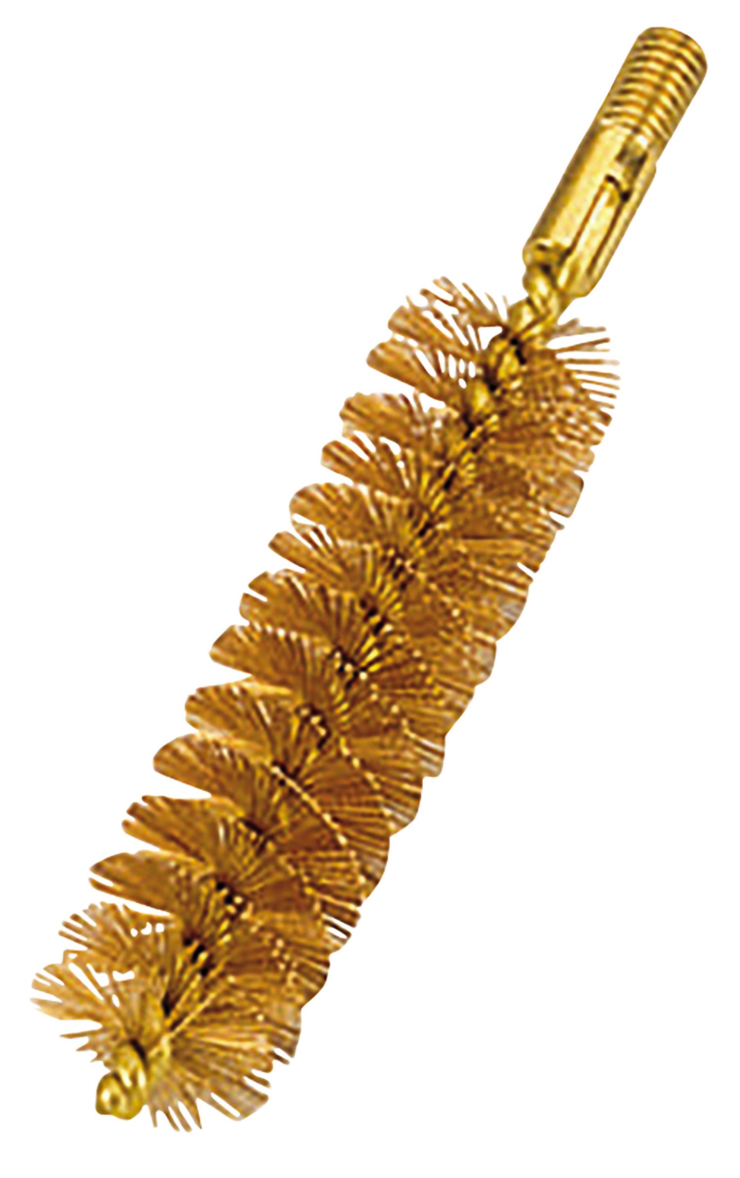 Traditions A1278 Cleaning Brush .50-.54 Cal Muzzleloader Firearm 10/32 Thread Brass Bronze Bristles