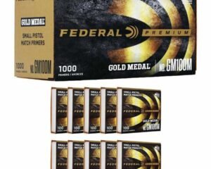 Federal Gold Medal Small Pistol Primer 1000/ct