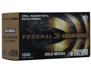 Federal Gold Medal Centerfire Small Magnum Pistol Match Primer .200 cal 1000/ct