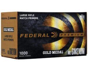 Federal Premium Gold Medal Centerfire Primers-Large Rifle Match