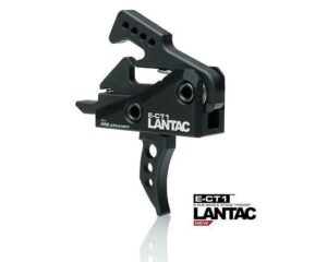 Lantac E-CT1 Single Stage Trigger 3.5 lb Curved Black