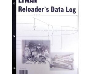 Lyman Reloaders Data Log