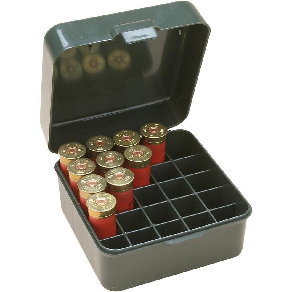 MTM Dual Gauge Shotshell Case 3.5" 25 Round Forest Green