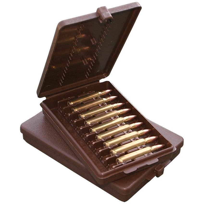 MTM 9 Rounds Case-Gard Rifle Ammo Wallet Brown
