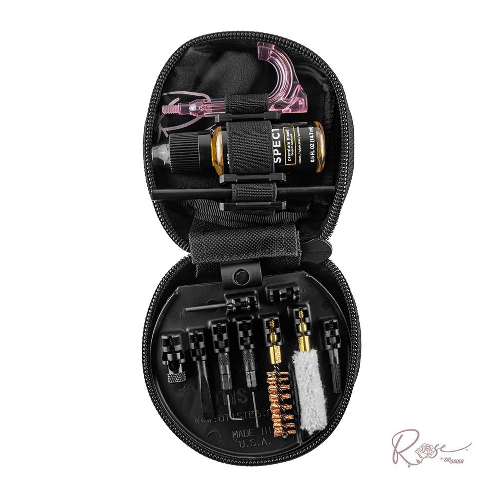 Otis Rose by Sig Sauer Handgun Cleaning Kit 9mm Luger Soft Case
