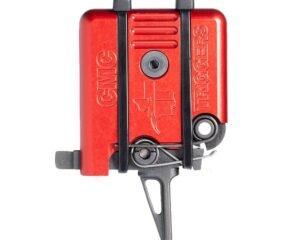 CMC Triggers AR-15/10 Single Stage Component Trigger Flat 3.5 lb Small Pin Red