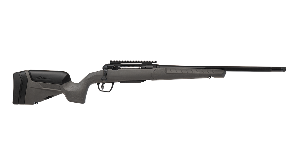 SAVAGE 110 TRAILBLAZER 270WIN RIFLE 20" FLUTED/T.B. FDG, TROPHY STOCK, 4RD