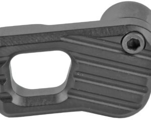 Battle Arms Development BADEMMRLB Enhanced Magazine Release Large Black Anodized 7075-T6 Aluminum for AR-15, AR-10