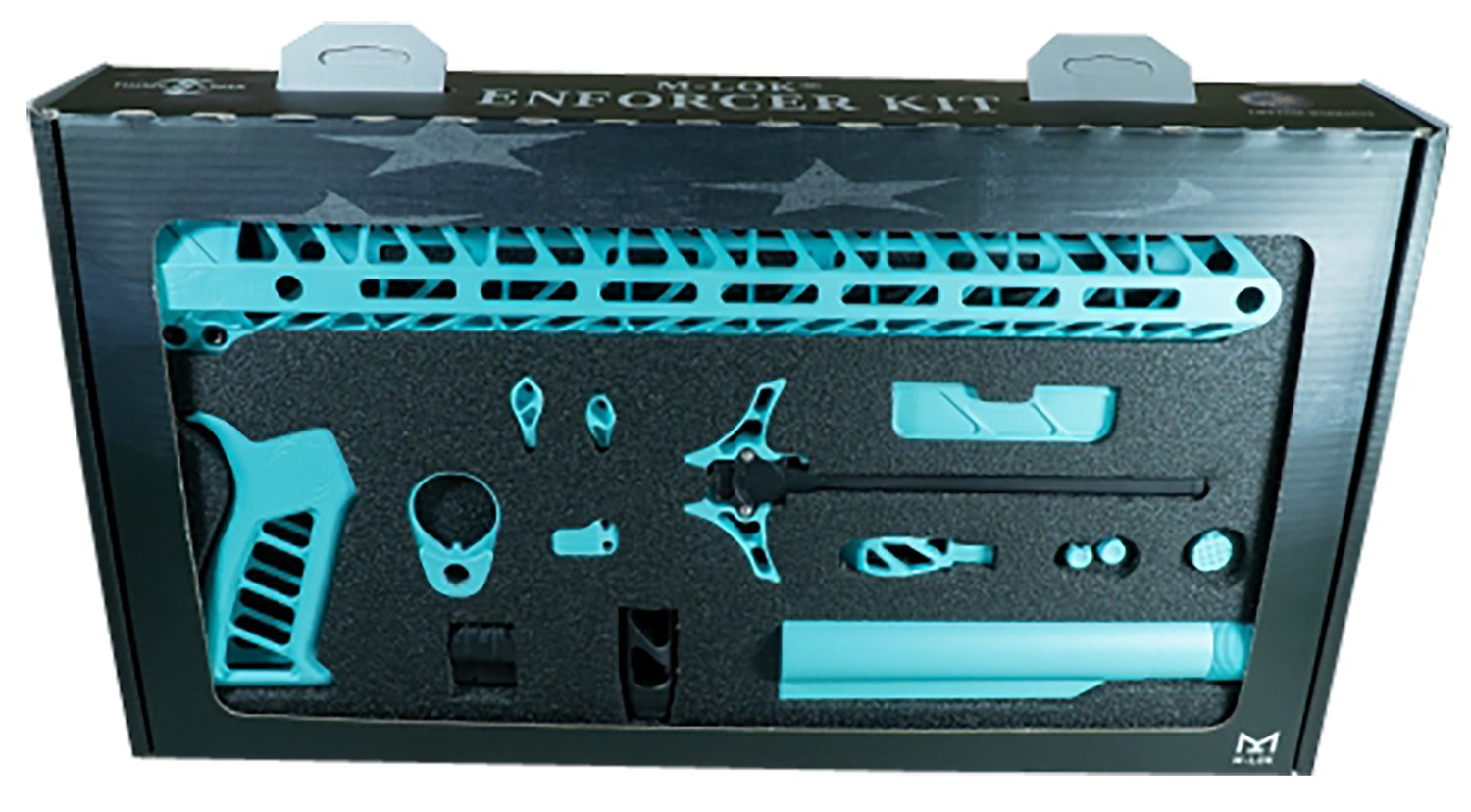 Timber Creek Outdoors TCOEKRE Enforcer Complete Build Kit Robin's Egg Blue for AR-15