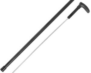 Cold Steel CSCN38CBL Cable Whip Cane Black Carbon w/Zinc Plating 32" OAL