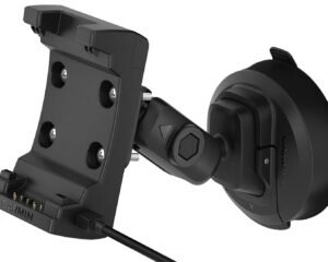 Garmin 0101288110 Suction Cup Mount Black w/ Speaker