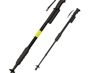 PSP ZAPHSBLK Zap Hike 'N Strike Black Aluminum Includes Removable Reflective Safety Band