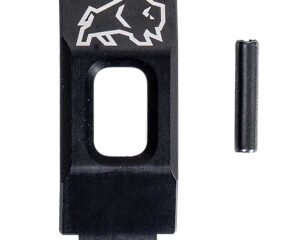 Tapco TAP22064  Trigger Guard Straight Black Aluminum For AR-15