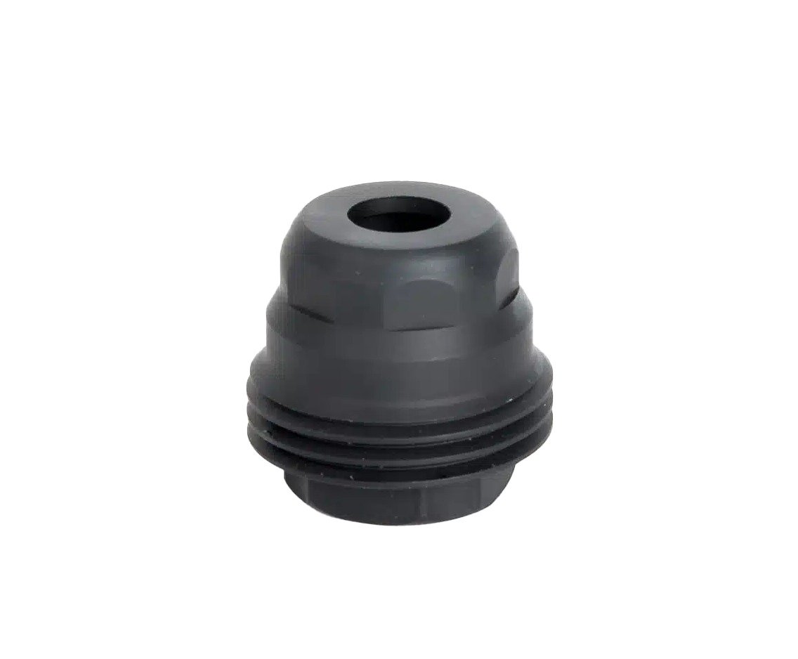 Jk Armament JK-MD-HDM24 Minimalist 45Cal Fits 1" Long 5/8"x24 Stainless Steel Nitride Black