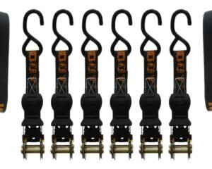 MUDDY MUD-DRS14-6PK   1"X14" DURABLE RATCHET STRAP